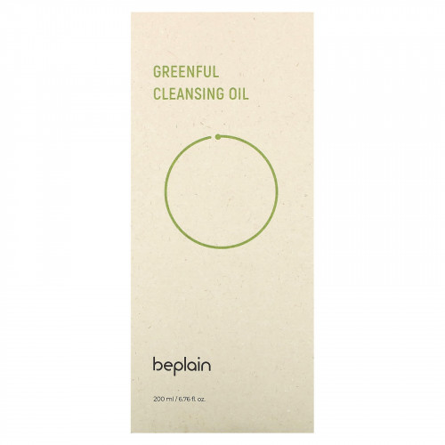 Beplain, Очищающее масло Greenful, 200 мл (6,76 жидк. Унции)