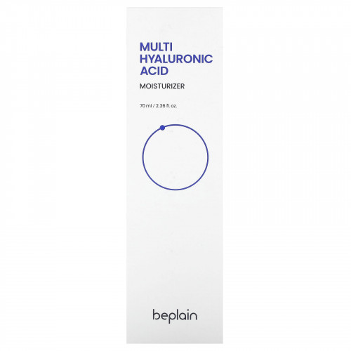 Beplain, увлажняющее средство с гиалуроновыми кислотами, 70 мл (2,36 жидк. унции)