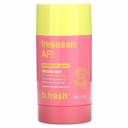 b.fresh, Дезодорант с гиалуроновой кислотой, Fressssh AF! Грейпфрут, 75 г (2,64 унции)