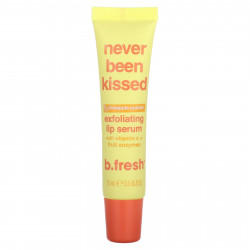 b.fresh, Never Been Kissed, отшелушивающая сыворотка для губ, ананас, 15 мл (0,5 жидк. Унции)