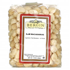 Bergin Fruit and Nut Company, сырые орехи макадамия, 454 г (16 унций)