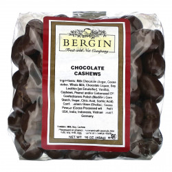 Bergin Fruit and Nut Company, Шоколадные кешью, 454 г (16 унций)