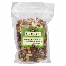 Bergin Fruit and Nut Company, Смешанные орехи, обжаренные и соленые, 454 г (16 унций)
