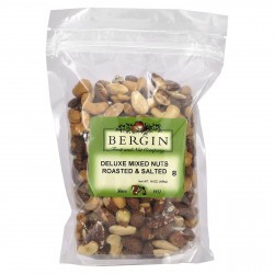 Bergin Fruit and Nut Company, Смешанные орехи, обжаренные и соленые, 454 г (16 унций)