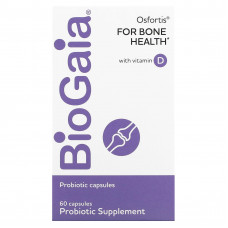 BioGaia, Osfortis с витамином D, 60 капсул