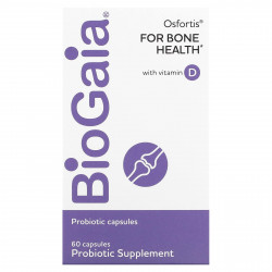 BioGaia, Osfortis с витамином D, 60 капсул
