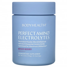 BodyHealth, Perfect Amino Electrolytes, смесь ягод, 156 г (5,5 унции)