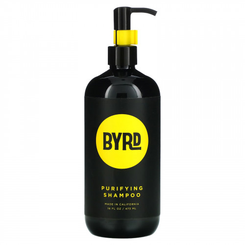 Byrd Hairdo Products, Очищающий шампунь, для всех типов волос, с соленым кокосом, 473 мл (16 жидк. Унций)