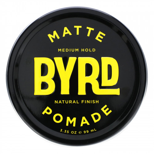 Byrd Hairdo Products, помада, матовая, средней фиксации, натуральный финиш, 99 мл (3,35 унции)