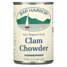 Bar Harbor, Похлебка из моллюсков в стиле Новой Англии, сгущенная, 425 г (15 унций)