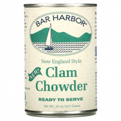 Bar Harbor, Похлебка из моллюсков в стиле Новой Англии, 425 г (15 унций)