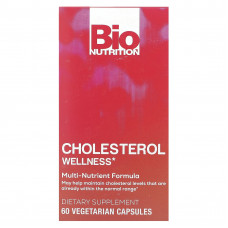 Bio Nutrition, Cholesterol Wellness, 60 вегетарианских капсул