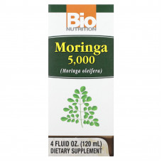 Bio Nutrition, Моринга 5000 (Moringa oleifera), 120 мл (4 жидк. Унции)