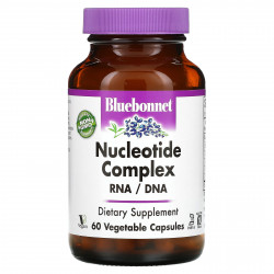 Bluebonnet Nutrition, Nucleotide Complex, РНК / ДНК, 60 растительных капсул