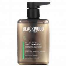 Blackwood For Men, Active Man Daily, шампунь, корень солодки, экстракт риса и женьшень, 200 мл (7 жидк. Унций)