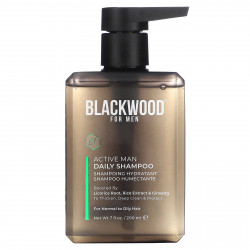 Blackwood For Men, Active Man Daily, шампунь, корень солодки, экстракт риса и женьшень, 200 мл (7 жидк. Унций)