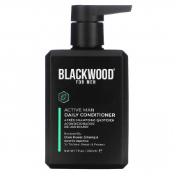 Blackwood For Men, Active Man, кондиционер для ежедневного использования, гвоздика, женьшень и японская свертия, 200 мл (7 жидк. Унций)