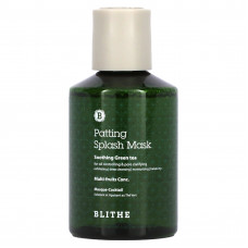 Blithe, Patting Splash Mask, успокаивающая и заживляющая маска с зеленым чаем, 150 мл (5,07 жидк. унции)