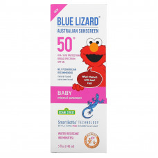 Blue Lizard Australian Sunscreen, Для детей, минеральное солнцезащитное средство, SPF 50+, 148 мл (5 жидк. Унций)