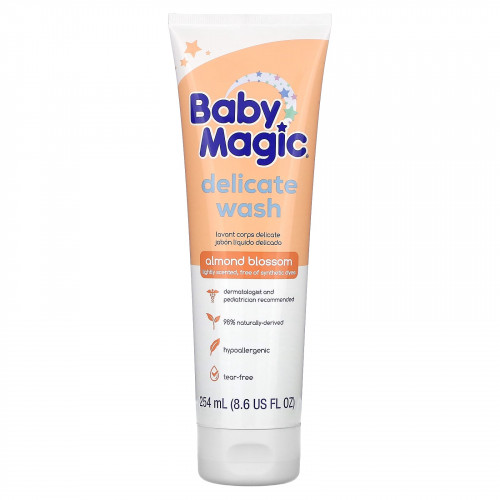 Baby Magic, Delicate Wash, цветы миндаля, 254 мл (8,6 жидк. Унции)