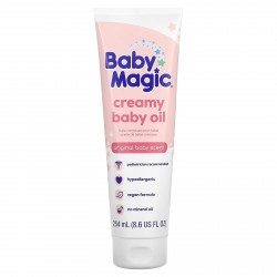 Baby Magic, Creamy Baby Oil, Original Baby, 254 мл (8,6 жидк. Унции)