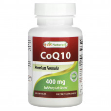 Best Naturals, CoQ10, 400 мг, 60 капсул