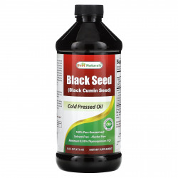 Best Naturals, Black Seed, масло холодного отжима, 473 мл (16 жидк. Унций)