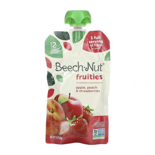 Beech-Nut, Фруктовый набор, от 6 месяцев, 9 пакетиков, 99 г (3,5 унции)