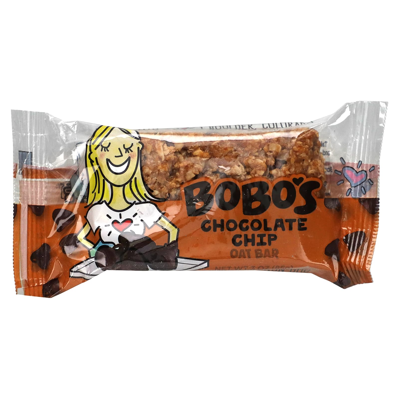 Bobo's Oat Bars, Овсяные батончики с шоколадной крошкой, 12 батончиков, по 85 г (3 унции)