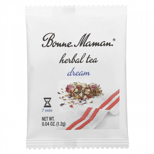 Bonne Maman, Herbal Tea, Dream, без кофеина, 16 чайных пакетиков по 1,2 г (0,04 унции)