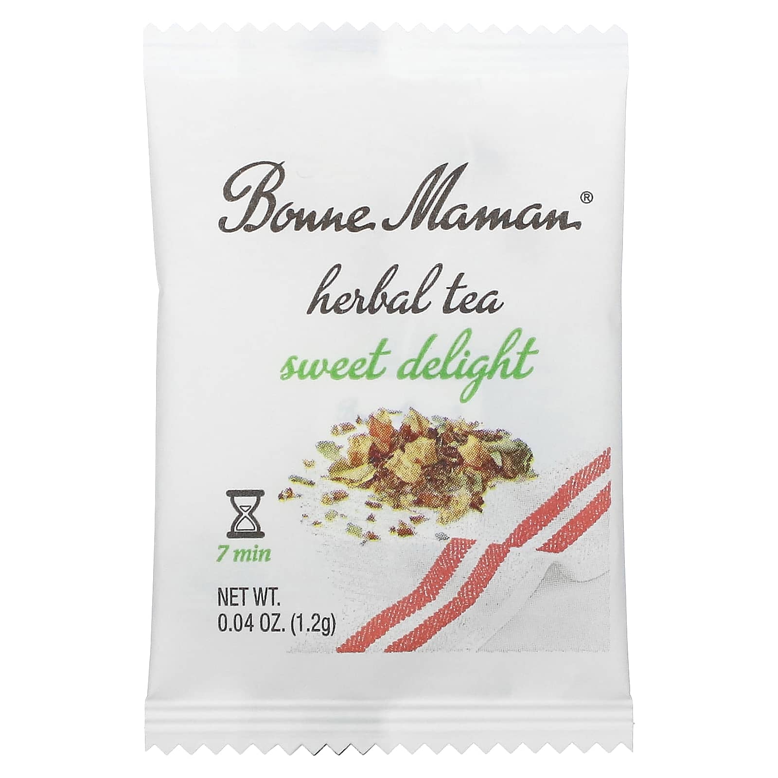 Bonne Maman, Herbal Tea, Sweet Delight, без кофеина, 16 чайных пакетиков, 19 г (0,68 унции)