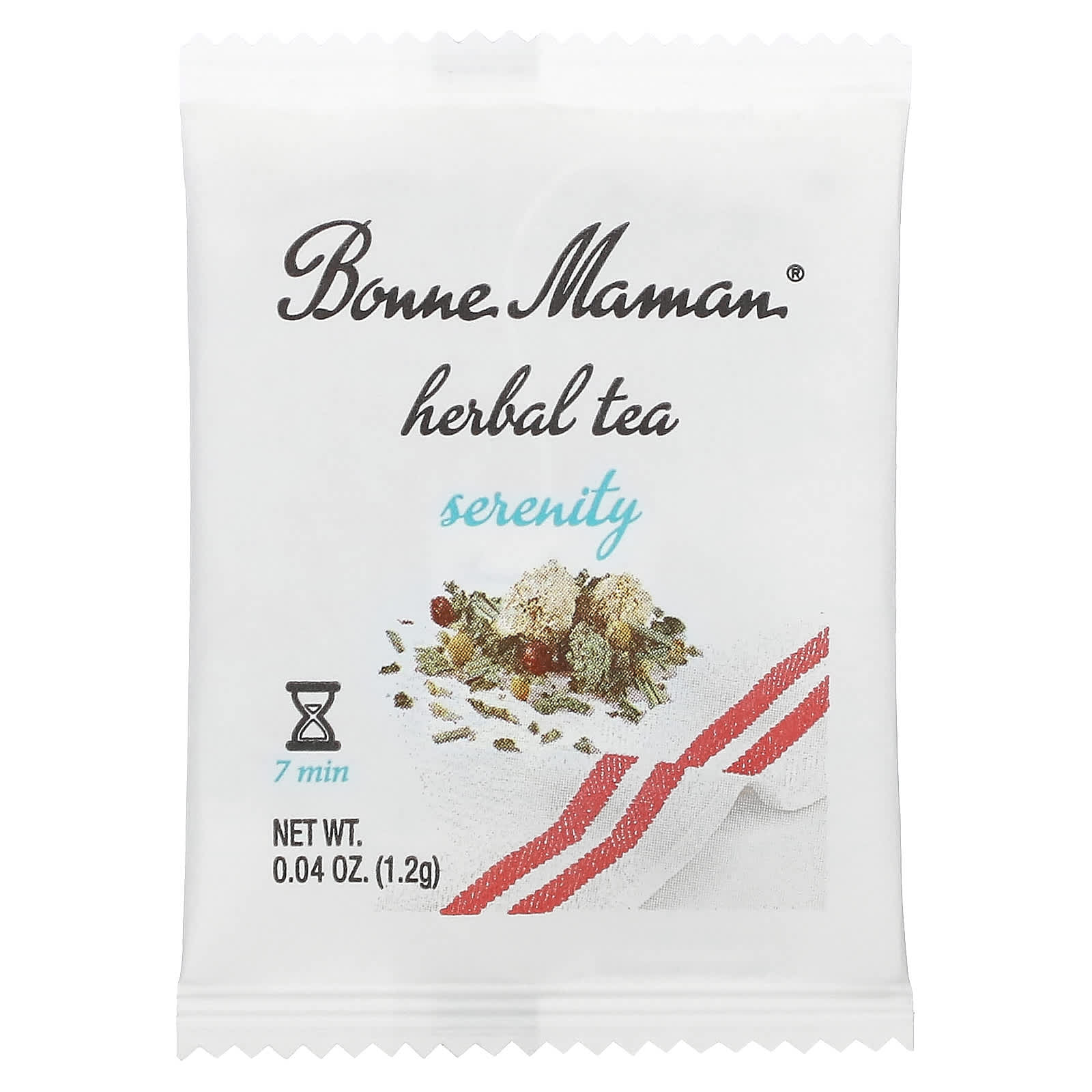 Bonne Maman, Herbal Tea, Serenity, без кофеина, 16 чайных пакетиков, 19 г (0,68 унции)