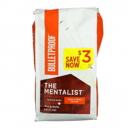 BulletProof, The Mentalist, кофе, цельные зерна, средне-темная обжарка, 340 г (12 унций)