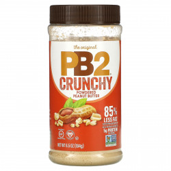 PB2 Foods, Хрустящее арахисовое масло в порошке, 6,5 унций (184 г)