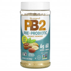 PB2 Foods, The Original PB2, арахисовый порошок с пре- и пробиотиками, 184 г (6,5 унции)