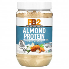 PB2 Foods, миндальный протеин с мадагаскарской ванилью, 454 г (16 унций)