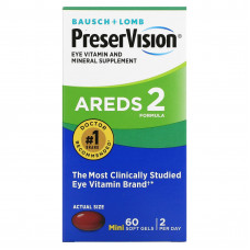 PreserVision, AREDS 2 Formula, 60 мягких таблеток