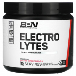 Bare Performance Nutrition, Electrolytes, смесь для увлажняющих напитков, соленый арбуз, 300 г (10,6 унции)