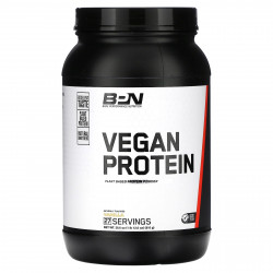 Bare Performance Nutrition, веганский протеин, протеиновый порошок на растительной основе, ваниль, 810 г (1 фунт)