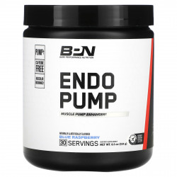 Bare Performance Nutrition, Endo Pump, Muscle Pump Enhancer, голубая малина, 234 г (8,3 унции)