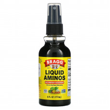 Bragg, Liquid Aminos, Приправа с соевым белком, 6 жидких унций (177 мл)