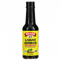 Bragg, Liquid Aminos, Приправа с соевым белком, 10 жидких унций (296 мл)