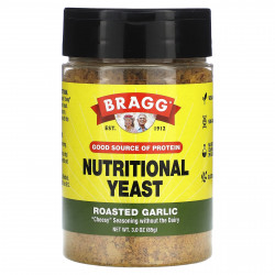 Bragg, Пищевые дрожжи, обжаренный чеснок, 85 г (3 унции)