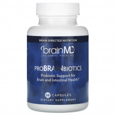 BrainMD, ProBrainBiotics, 60 капсул