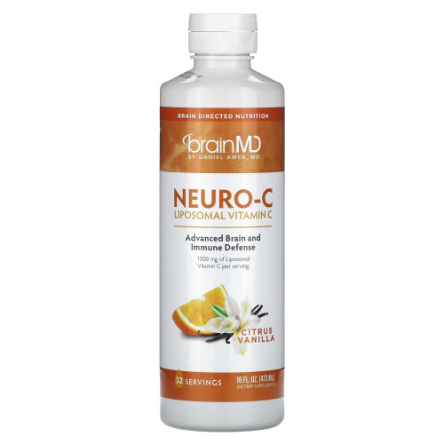 BrainMD, Neuro-C, цитрус и ваниль, 473 мл (16 жидк. унций)