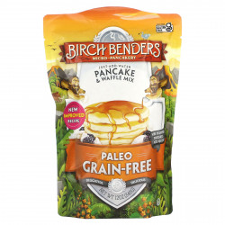 Birch Benders, смесь для приготовления блинов и вафель, беззерновой продукт, подходящий для людей, соблюдающих палеодиету, 340 г (12 унций)