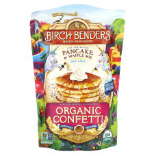 Birch Benders, Смесь для блинов и вафель, органическое конфетти, 397 г (14 унций)
