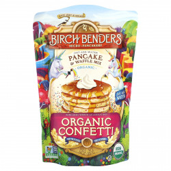 Birch Benders, Смесь для блинов и вафель, органическое конфетти, 397 г (14 унций)