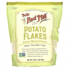 Bob's Red Mill, Картофельные хлопья, картофельное пюре быстрого приготовления, 454 г (16 унций)