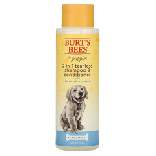 Burt's Bees, 2-в-1 шампунь и кондиционер для щенков с пахтой и льняными семенами, 473 мл (16 жидк. Унций)